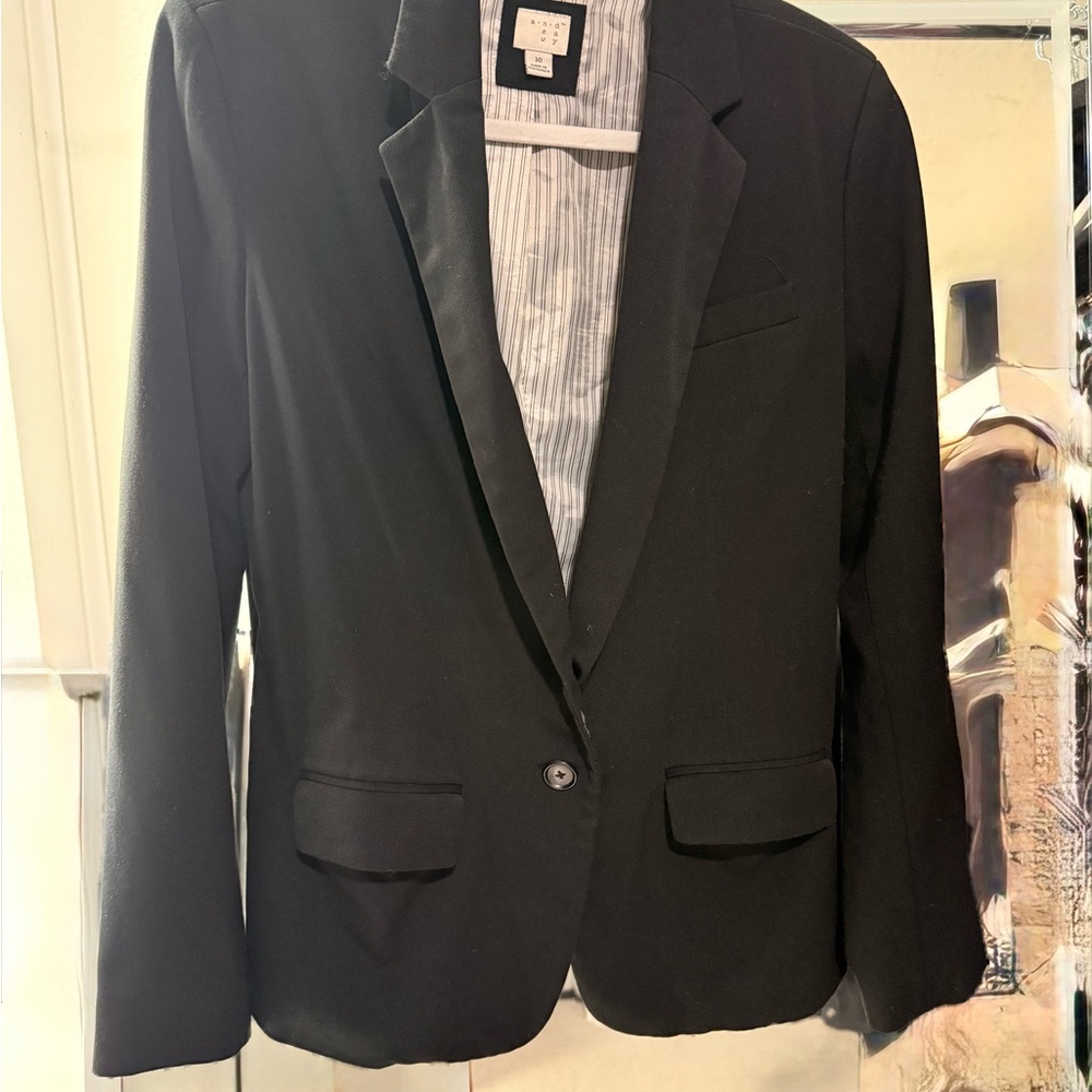 a new day Black Blazer